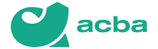 Acba Bank-ի լոգոտիպը / Acba Banki logotipy