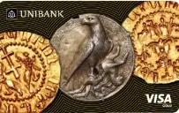 Gold debit card