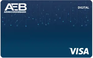 Standard digital debit card