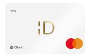 Gold debit card