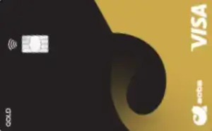 Gold credit card with a grace period