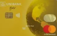Gold debit card