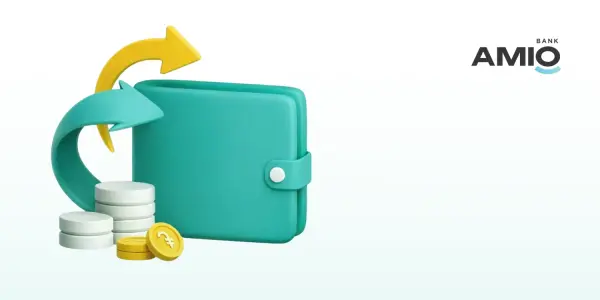 5% кэшбэк для новых клиентов от AMIO Bank